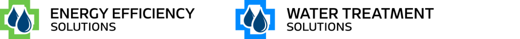 Energy Efficiency and Water Treatment solution logos