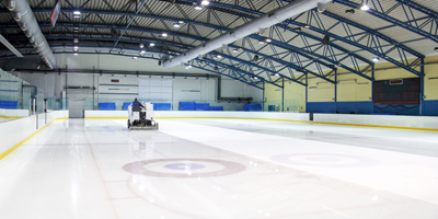 Imagen de la pista de hielo
