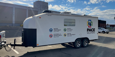 Pace Solutions mobile water treatment trailer